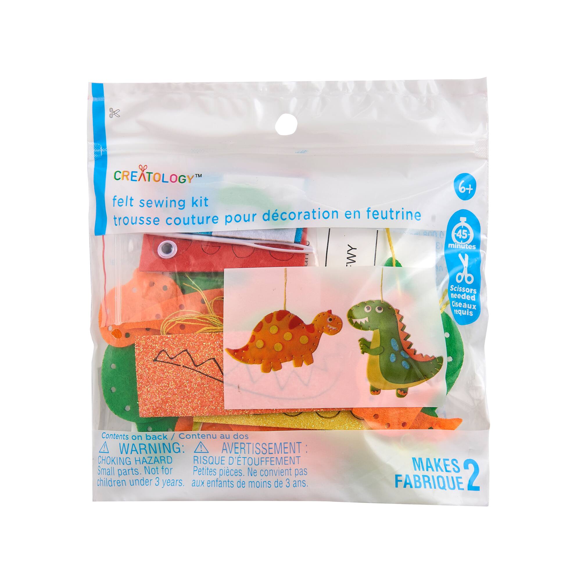 Dinosaur Felt Sewing Kit by Creatology™ Halloween